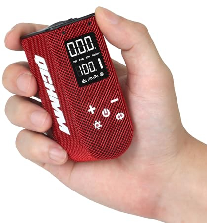 Mini Fahrradluftpumpe, Elektrische Fahrradpumpe, 100PSI/6.8Bar, Automatische Abschaltung Fahrrad Pumpe für Presta und Schrader, Typ-C aufladbar Akku Fahrrad Luftpumpe mit Speicherfunktion