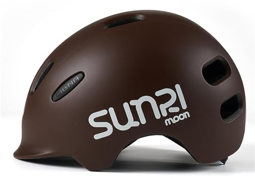 Casco multisport leggero Casco da bici da skateboard per bambini Casco da bici per bambini Casco protettivo per bambini per ciclismo, skateboard, scooter, skate C,M49-57CM