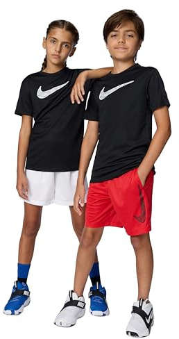 Nike Trophy23 Camiseta De Manga Corta Dri-Fit - Niño/A, Black/Black/White, HF8079-010, L