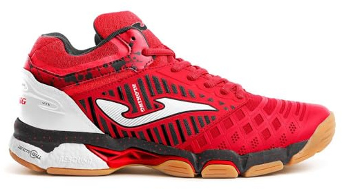 Joma Zapatillas de Voleibol para Hombre, Rojo, 45 EU