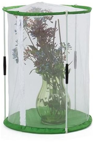 Maison Papillons,Tente Papillon 30 x 40 cm avec Fermeture Éclair - Protection Pliante pour Jardin Scolaire Observation Nature Cour Arrière