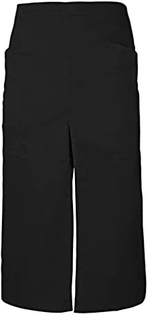 Velilla Vuxen Unisex Vuxen Vuxen Vuxen Lång Förkläde Med Öppning Och Ficka, En Storlek En Storlek
