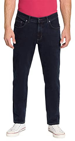 PIONEER AUTHENTIC JEANS Herren Jeans Ron | Männer Hose | Regular Fit | Raw/Unwashed Washed | Blue/Black 6377 6800 | 38W - 32L