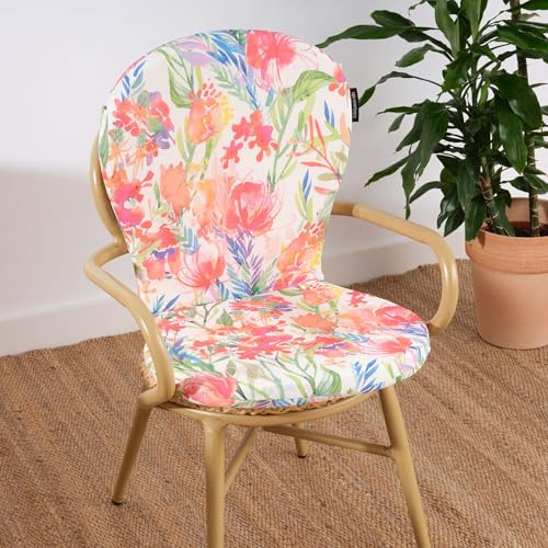 BELUM | Coussin pour Chaise d'extérieur - Dimensions Produit: Siège: Largeur: 48 cm/Longueur: 42 cm Dossier : Largeur 48 cm/Longueur: 48 cm | Modèle: 0120-399