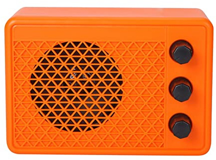 Osmond Mini bärbar akustisk gitarr förstärkare högtalare 5 W akustisk gitarr förstärkare för utomhus inomhus orange