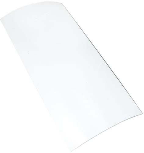 Kisangel Pavillon Toiture en Verre Décoration De Jardin Tuiles Toiture Feuilles Lumière du Soleil Pièce Robuste Et Facile À Couper