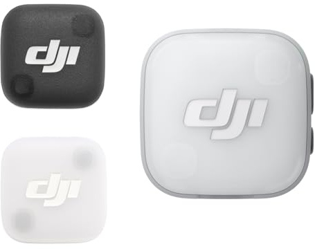 DJI Mic Mini 2-sändare, trådlös minimikrofon, ultralätt | 8 timmars batteritid, strömsparfunktion, brusreducering, vlogg, streaming
