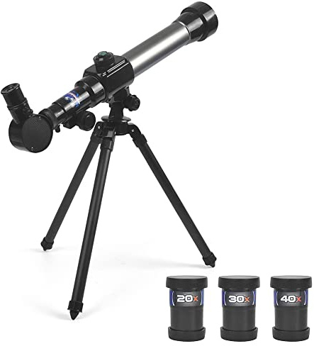 Télescope astronomique Ajustable avec trépied 20X-30X-40X pour Débutants