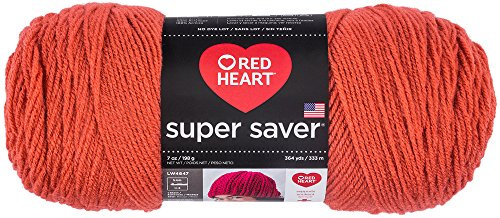 Red Heart Super Saver Yarn - Coral