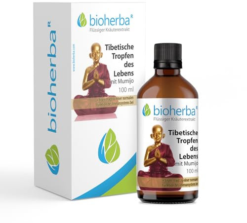 Shilajit Mumijo Tropfen, Tinktur 100 ml – Hochkonzentrierte pflanzliche Extraktmischung mit Vitamin B6, Vegan von BIOHERBA PZN 17186948