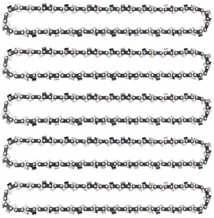 Yweller 16 inch Chainsaw Chain for Titan TTB355CHN,TTL632CHN,TTL758CHN,TTL759CHN,TTL760CHN,Einhell, Ryobi, Oregon 91PJ057X and Other Chainsaws 40cm Bar, 57 DL, 3/8 LP 0.050 Gauge 5 Pack