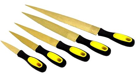 POPETPOP Juego De 5 Herramientas De Carpintería Para Carpintero Lima De Acero Escofina De Madera Limas Para Tallado De Madera