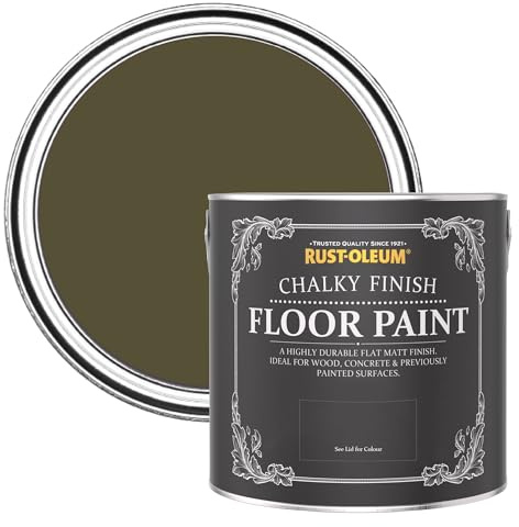 Rust-Oleum Scratch-Resistant Floor Paint in Chalky Finish - Greencroft 2.5L