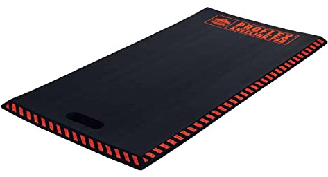 Ergodyne ProFlex 390 – Coussin de genou en mousse résistant à l'eau, 45,7 x 91,4 x 2,5 cm, noir, taille XL