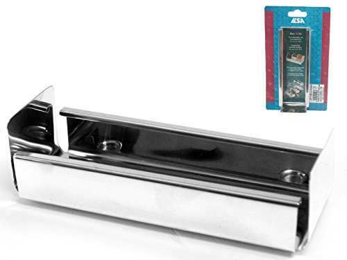 Ilsa 1134 Portabustine zucchero/tè, Acciaio inox 18/10