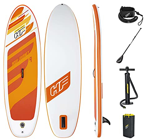 Bestway HYDRO-FORCE SUP Aqua Journey aufblasbares Stand-up-Paddle Board, 274x76x12 cm