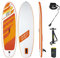 Bestway HYDRO-FORCE SUP Aqua Journey aufblasbares Stand-up-Paddle Board, 274x76x12 cm