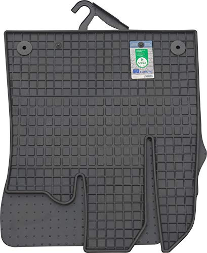 Petex 90310 Fußmatte Gummimatte Vorne Matte schwarz