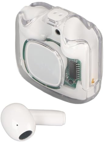 Übersetzergerät Intelligente Sprachübersetzer-Ohrhörer, 144-Sprachen-Übersetzer Drahtloses Bluetooth-Sofort-Sprachübersetzungsgerät, Übersetzer-Kopfhörer für das Lernen auf (White)