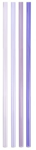 Stanley Reusable Quencher Straws | 4-Pack of BPA-Free, Reusable Straws for Clean Drinking | Perfect for Stanley's 40oz Tumblers | Purple