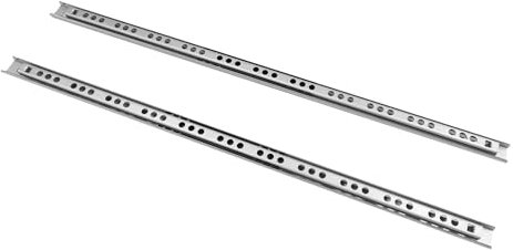 Schubladenschienen 350mm x 17mm Nut, 6 Paar Teilauszug Kugelauszug, Schubladenauszug Schubladenauszüge Schubladenführungen Schienen für Schubladen Schubladen Schienensystem belastbar bis 10 kg