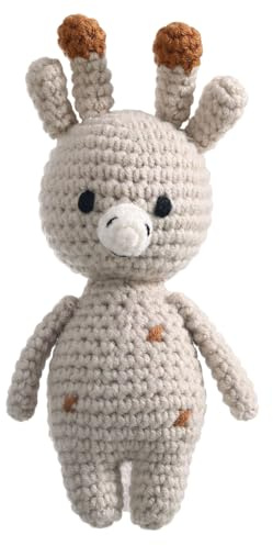 Babyrassel - Hholz Baby Rassel leksaker | Djurbitring Baby Hooks | Soft a Babyarty Decor för födelsedag | Babypresenter till födelse för flickor/pojkar