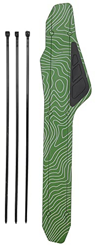 Culnflun Cycle Chainstay Protector Mountain Bike Frame Chain Guard Pad Outdoor Cycling Protective Cover Durable Pp Material Universal Fit for Mountain Road Folding Bikes (Green)