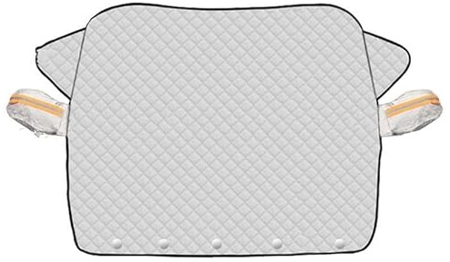 Parasol Luna Coche 1 Funda Para Parabrisas Coche, Antinieve Rayos UV Para Invierno, Protección Para Ventana Delantera, Antihielo Anticongelante Para Exteriores Parasol Coche(Sedan)