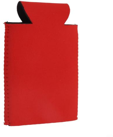 Gdfnmogo Funda aislante de neopreno para latas de cerveza y bebidas con agarre antideslizante, cubierta de aislamiento térmico para camping, picnic, fiestas al aire libre (azul)