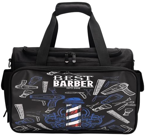 Borsa per strumenti per il trucco Kit di strumenti per, Borsa per il trasporto di parrucchieri | da Borse per cosmetici portatili | Organizer da spalla per salone con tracolla regolabile Robust