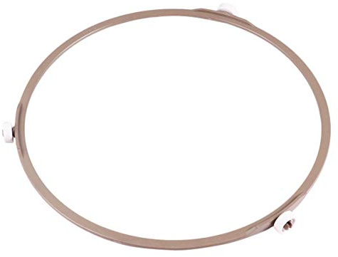 HEMOTON Mikrowellen Drehteller Ring 8.66 Zoll Durchmesser Plattentellerhalter Mit 3 Rollen Mikrowellenzubehör Ersatzring Für Gleichmäßiges Erwärmen Und Stabilität in Der Küche