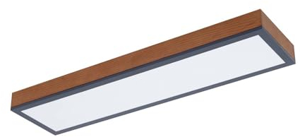 Lindby LED Deckenleuchte Laviona (Modern) aus Holz (1 flammig,) - Lampe Deckenlampe Wohnzimmerleuchte