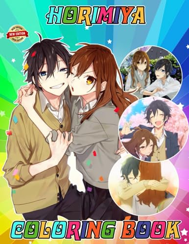 Ho.rimi@ya Coloring Book Cute Character for Fan Men Teen Women Kid: A Cool Colouring Book With Many Illustrations For Fans of All Ages To Relax And ... Work Office, Home, School | 8.5 x 11 inches