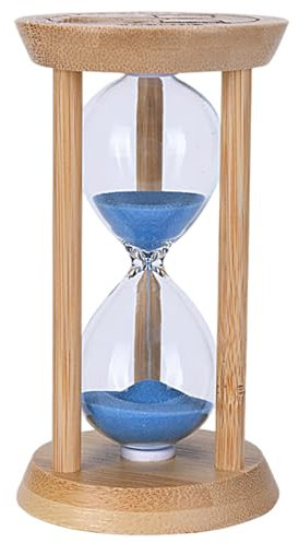 Sourage de Sable Lumineux en Bois de 10 Minutes, sablier, Cuisine décorative Anti-Goutte et minuterie Classe pour la Maison, Le Restaurant et Les Enfants