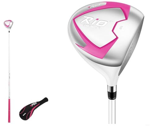Golfklubbor barn stor volym #1 trägolfförare kolskaft höger hand junior pojkar flickor golfklubb trä med huvudbonad