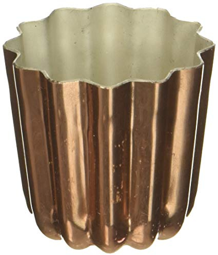 De Buyer Stampi scanalati tondi in rame, diam 4.5 cm, 6820.45