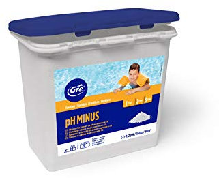 GRE 76019 - Minorador de pH Granulado. Equilibrio Perfecto para el Agua de tu Piscina. Previene Incrustaciones y Mejora la Eficacia del Cloro – 1,5 kg