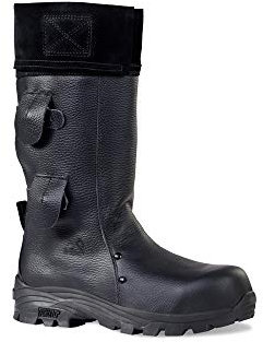 Rock Fall RF7000 Vulcan High Leg Foundry Boot, Black, Size 8