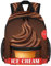 VAPOKF Leichter Schulrucksack Kleinkind Rucksack Kleine Reise Schultertasche für Jungen Mädchen Kinder, Schokolade Eis, multi, 25.4x10x30 CM/10x4x12 in