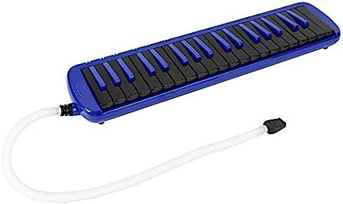 Instrument mélodica à 37 touches, clavier de piano portable, clavier pour enfants avec 1 tube long, 1 embout court, autocollant de note de musique et sac de transport, pour débutants, amateu