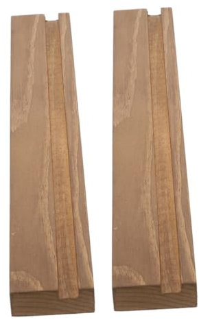 FRCOLOR Scaffale in Legno Per Dischi in Vinile Espositore Da Parete Per Vinili e Cd Da Due Scaffali Per Esposizione Versatile e Organizzazione Nello Spazio Abitativo