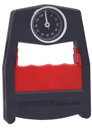 Digital kraftmätare, Dynamometer, Handgreppsstyrketestare Mätverktyg För Testning Och Träning, Bärbara mätenheter(Red)