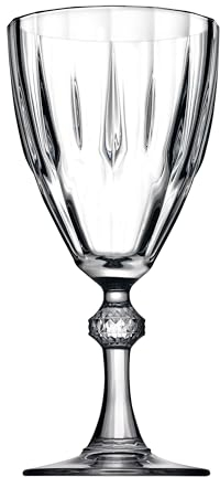Diamond Weinglas/Wasserkelch 6 Stück