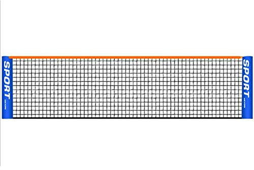 Tragbares 3-6 Meter Tennisnetz, Standard-Tennisnetz für Match-Training, Netz ohne Rahmen, Tennisschläger, Sportnetzwerk, Badminton (Nur Net), 4 m