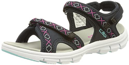 CMP Damen Almaak Hiking Sandal, Antracite-Acqua, 36