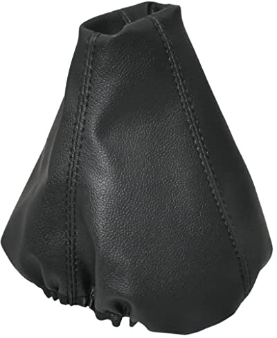 Aerzetix - C57664 - Cuffia soffietto per leva del cambio - compatibile con VW Bora 1999-2005, Golf IV 1997-2004, Golf V 2003-2009 - colore: nero - in pelle sintetica