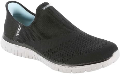 Skechers Sneaker da Donna 104425, Maglia Nera., 37.5 EU