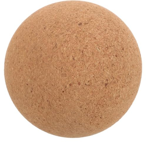 GALPADA Pelota de Masaje de Corcho Pelota de Fascia de Yoga para Relajación Muscular de Corcho de Alta Densidad