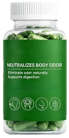 Body Deodorizing Klorofyll Naturlig intern luktkontroll | Glutenfri formel Fräscha upp kroppslukt och dålig andedräkt effektivt Naturligt klorofyll för inre luktborttagning