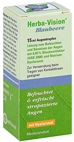 Herba-vision Blaubeere Augentropfen 15 ml